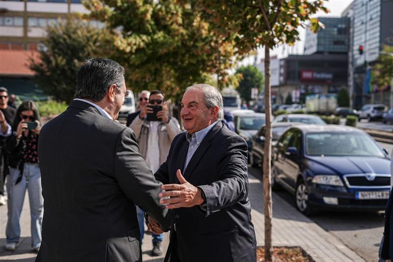 Συνάντηση του Περιφερειάρχη Κ. Μακεδονίας Α. Τζιτζικώστα με τον πρώην Πρωθυπουργό Κ. Καραμανλή φωτο9 (23/10/2023)