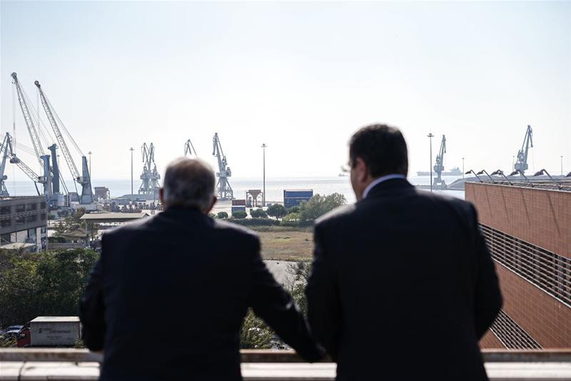 Συνάντηση του Περιφερειάρχη Κ. Μακεδονίας Α. Τζιτζικώστα με τον πρώην Πρωθυπουργό Κ. Καραμανλή φωτο10 (23/10/2023)