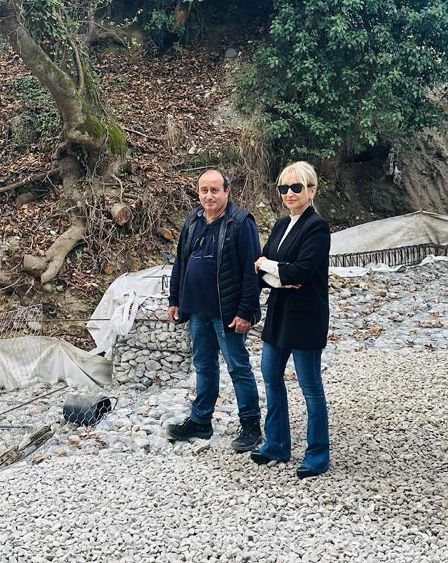 Αυτοψία Αντιπεριφερειάρχη Πιερίας στο Ρέμα Παπουτσάρη (26/10/2023)