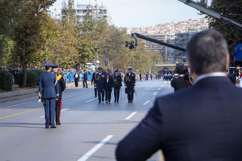 Δήλωση του Απόστολου Τζιτζικώστα μετά τη στρατιωτική παρέλαση στη Θεσσαλονίκη φωτο5 (28/10/2023)