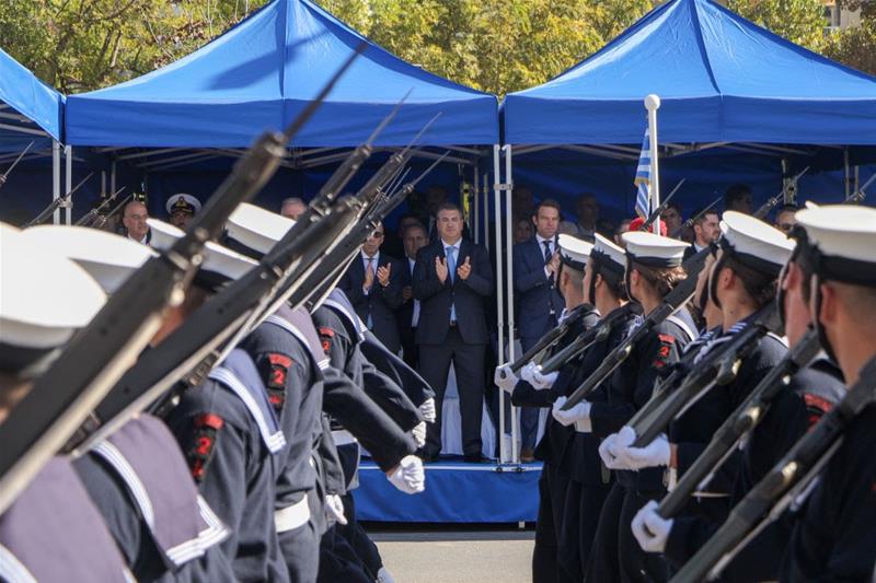 Δήλωση του Απόστολου Τζιτζικώστα μετά τη στρατιωτική παρέλαση στη Θεσσαλονίκη φωτο7 (28/10/2023)