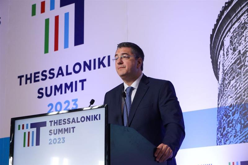 Ο Περιφερειάρχης Κεντρικής Μακεδονίας Α. Τζιτζικώστας στο Thessaloniki Summit 2023 φωτο4 (20/11/2023)