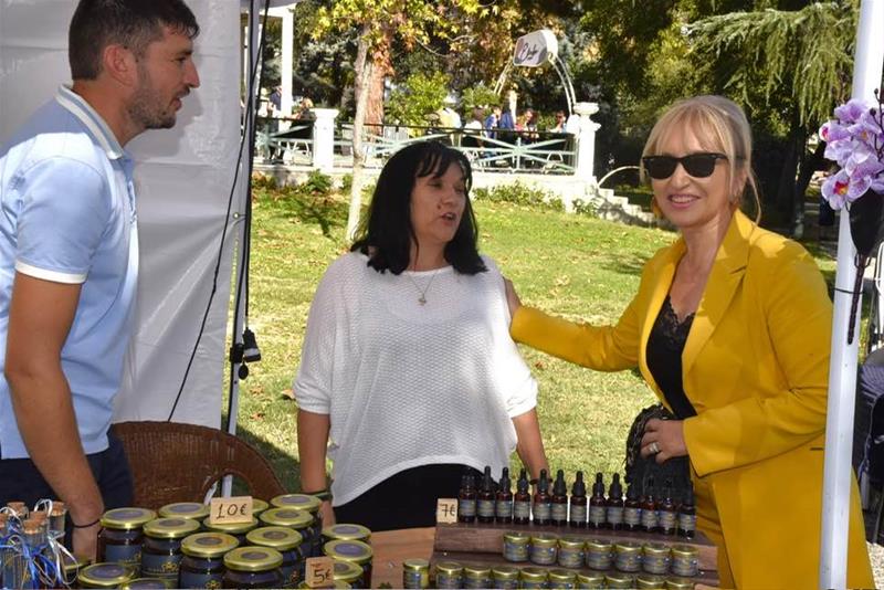 Σοφία Μαυρίδου: “Στηρίζουμε τον πρωτογενή τομέα, με στόχο την προώθηση των προϊόντων που παράγει η Πιερία”. (30/10/2023)