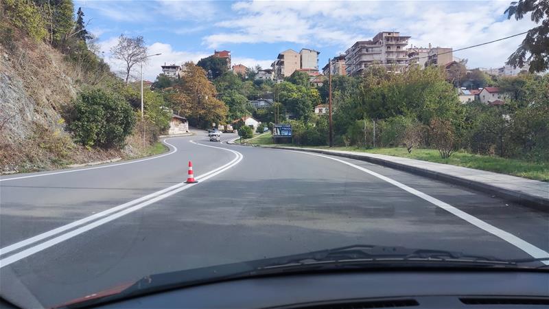 Διαγραμμίσεις Εθνικού Οδικού Δικτύο Π.Ε. Πέλλας2. (13/11/2023)