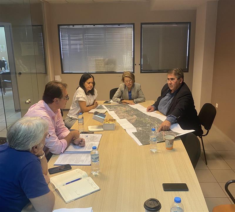 Συνάντηση Ιορδάνη Τζαμτζή με Ευγενία Καλοφωλιά. (31/10/2023)