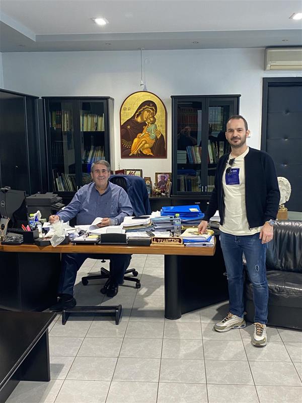 Υπογραφή Σύμβασης για ανακατασκευή αύλειου χώρου Δημ. Σχολείων Σκύδρας (17/10/2023)