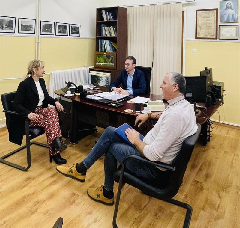 Συνάντηση εργασίας της Αντιπεριφερειάρχη Πιερίας με τον νέο Διευθυντή της Διεύθυνσης Δασών Πιερίας (12/3/2024)