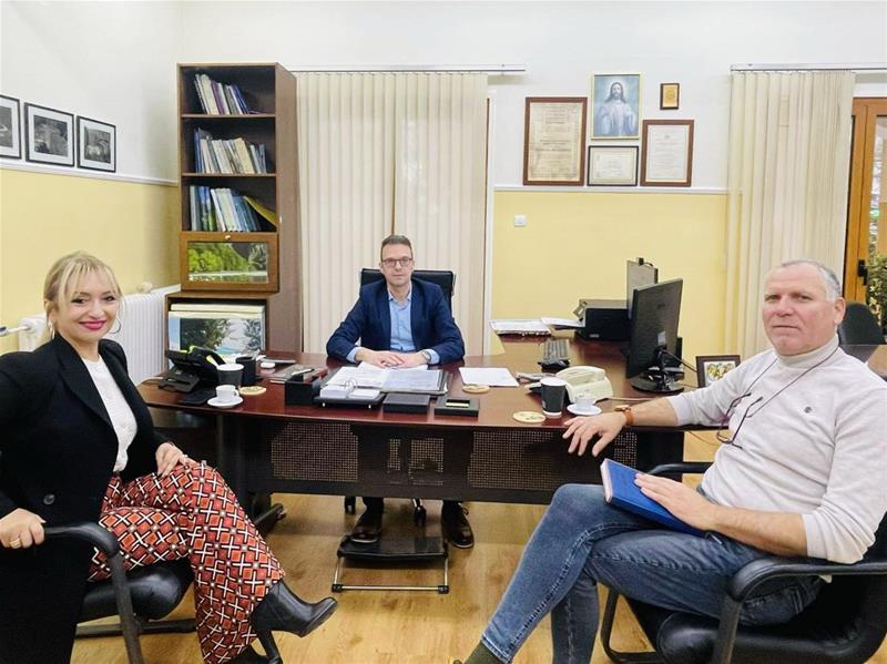 Συνάντηση εργασίας της Αντιπεριφερειάρχη Πιερίας με τον νέο Διευθυντή της Διεύθυνσης Δασών Πιερίας (12/3/2024)