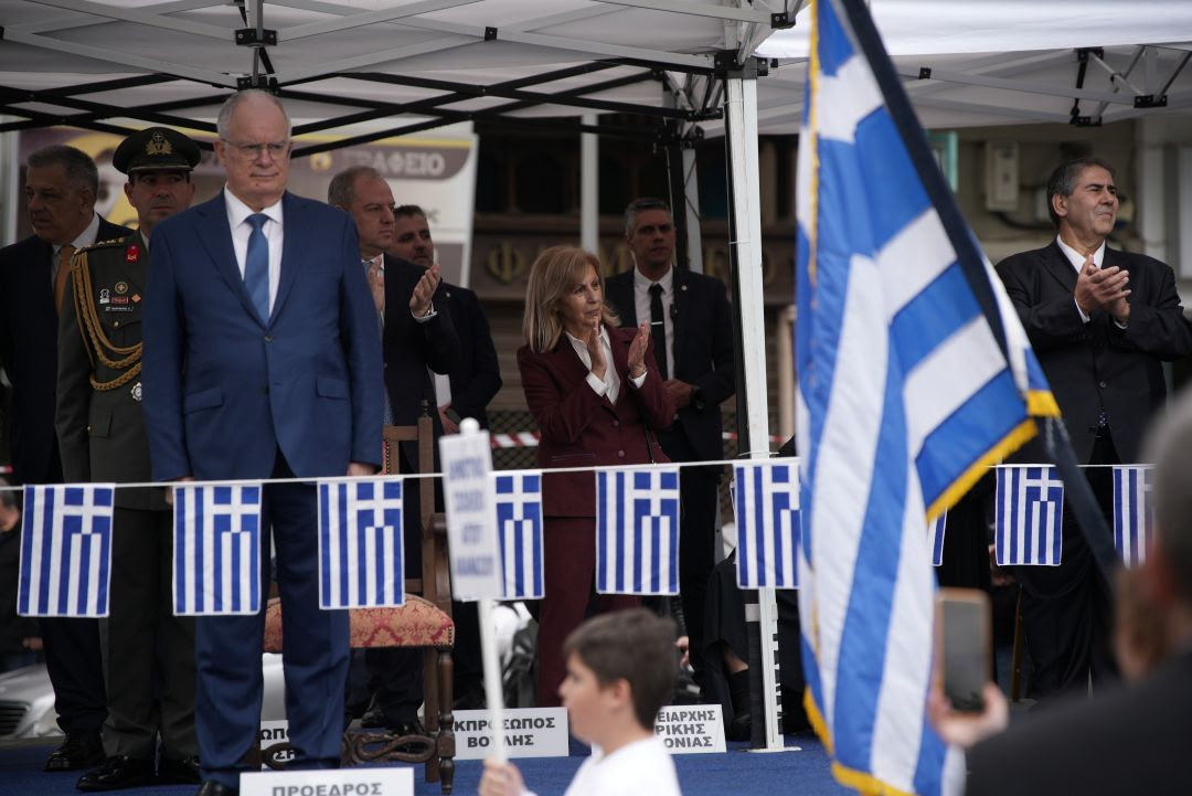 Η Περιφερειάρχης Κεντρικής Μακεδονίας Αθηνά Αηδονά στις εκδηλώσεις για την Aπελευθέρωση της Έδεσσας